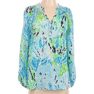 Lilly Pulitzer Elsa Silk Top